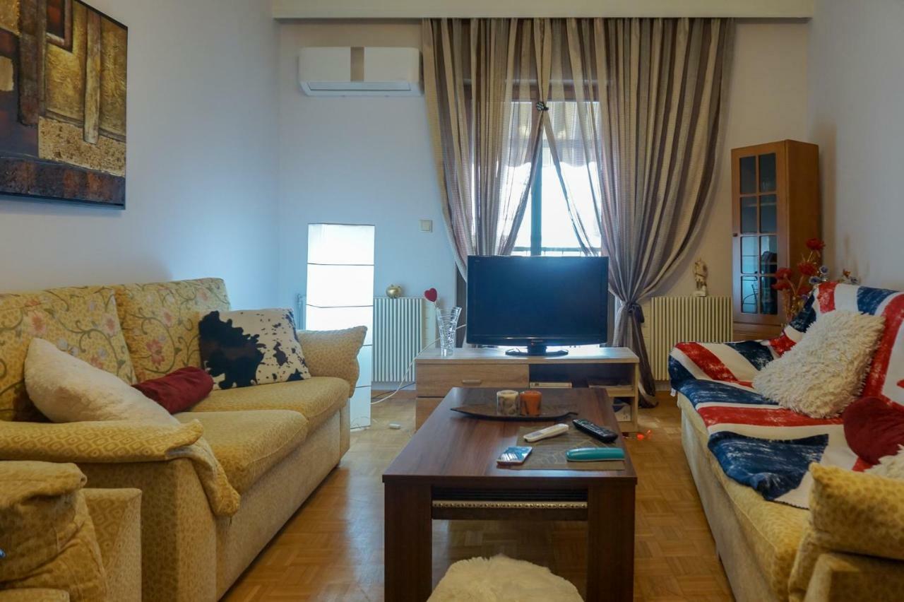 Peaceful & Styled Flat, 2 Bdrms, Wifi, Smart Tv Lejlighed Kavala Eksteriør billede